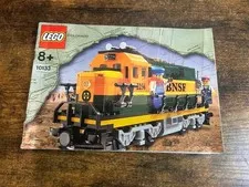 LEGO Instruction Manual 10133 BNSF Burlington Northern Santa Fe Locomotive Train