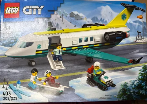 LEGO City: Emergency Air Ambulance Airplane (60465)