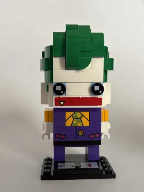 LEGO BrickHeadz Super Heroes 41588 The Joker Complete Batman Movie 2017