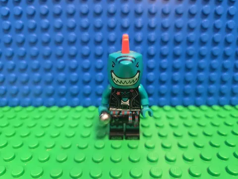 LEGO Shark Singer Minifigure vid002 Bandmates Series 1 43101 CMF Lot Retired HTF