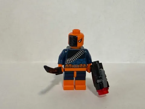 LEGO Deathstroke Minifigure SH0194 76034 DC Batman Harbor Pursuit (Slade Wilson)