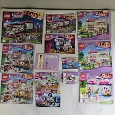 Lego Friends Instruction Manuals Only Lot 41103 41108 41004 41002 3115 & more