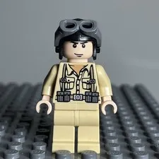 LEGO German Soldier 1 Minifigure Indiana Jones iaj003 7620 CMF Lot Rare 1i