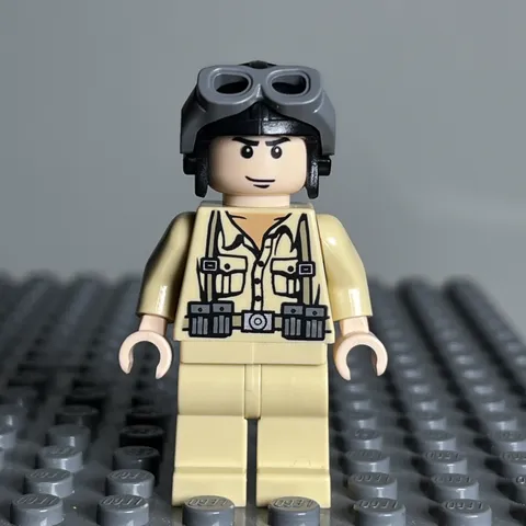 LEGO German Soldier 1 Minifigure Indiana Jones iaj003 7620 CMF Lot Rare 1i