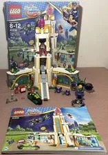 LEGO DC Super Hero Girls 41232 Super Hero High School 100% w/Book & Box. Retired