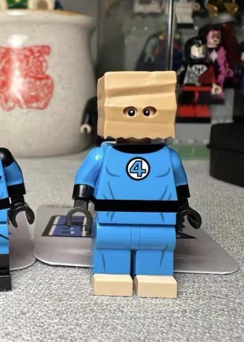 LEGO Marvel Fantastic 4 Spiderman custom minifigure by Life Brick & Funny