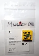 World Cup football Legoland LEGO ® 2026 new collector's brick special brick with BPZ Günzburg D