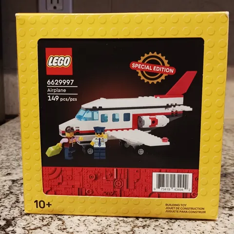 Lego 6629997 AIRPLANE Special Edition Exclusive GWP New In Box