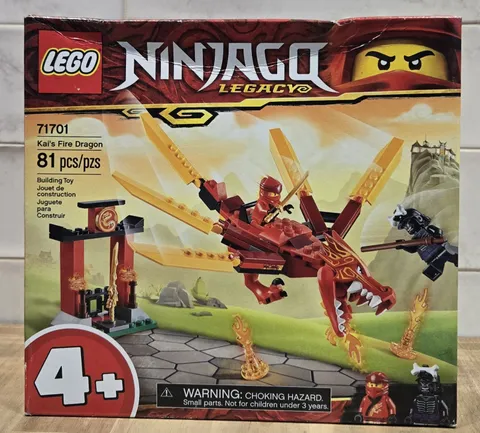 LEGO NINJAGO (71701) KAI'S FIRE DRAGON - 81 Pieces (New In Box)
