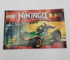 LEGO NINJAGO Masters of Spinjitzu 70755: Jungle Raider Original MANUAL ONLY