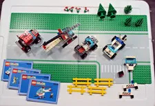 Lego - Roadblock Runners (6549) Bricks +Manuals + 4 Minifigs , No Box, free S/H