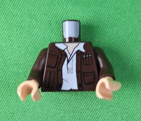 Lego Star Wars Han Solo Minifig 75105 Sw0675 Torso