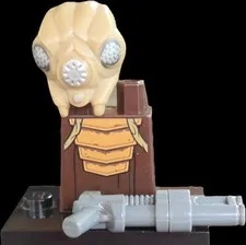 Lego Zuckuss Minifigure Head & Legs, Weapon Only 20th Anniversary R06