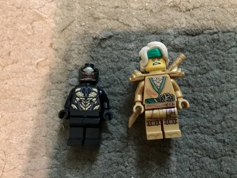Lego Ninjago 10th Anniversary Lloyd & Marvel Outrider Minifigure lot
