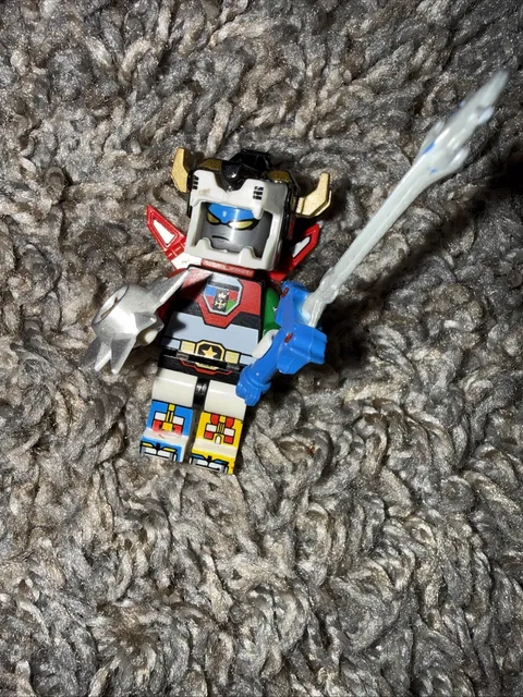 Custom Pad Printed Voltron Legendary Defender Lego Minifigure