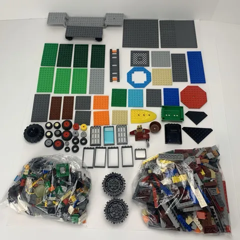 LEGO Bulk Lot 2.5 lb - Mixed Bricks Plates Wheels - No Mini Figures