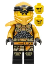 Cole (Golden Ninja) - Crystalized - New LEGO