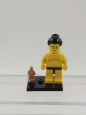 LEGO THE SUMO WRESTLER figure LEGO MINIFIGURE SERIES 3 complete