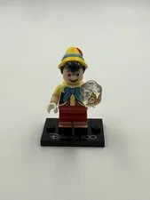 Lego Disney 100 Minifigure Pinocchio With Fish Bowl Small Figure Collectible