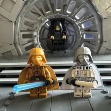 Brickluv C-3PO & R2D2 Darth Vader MINIFIGURES 