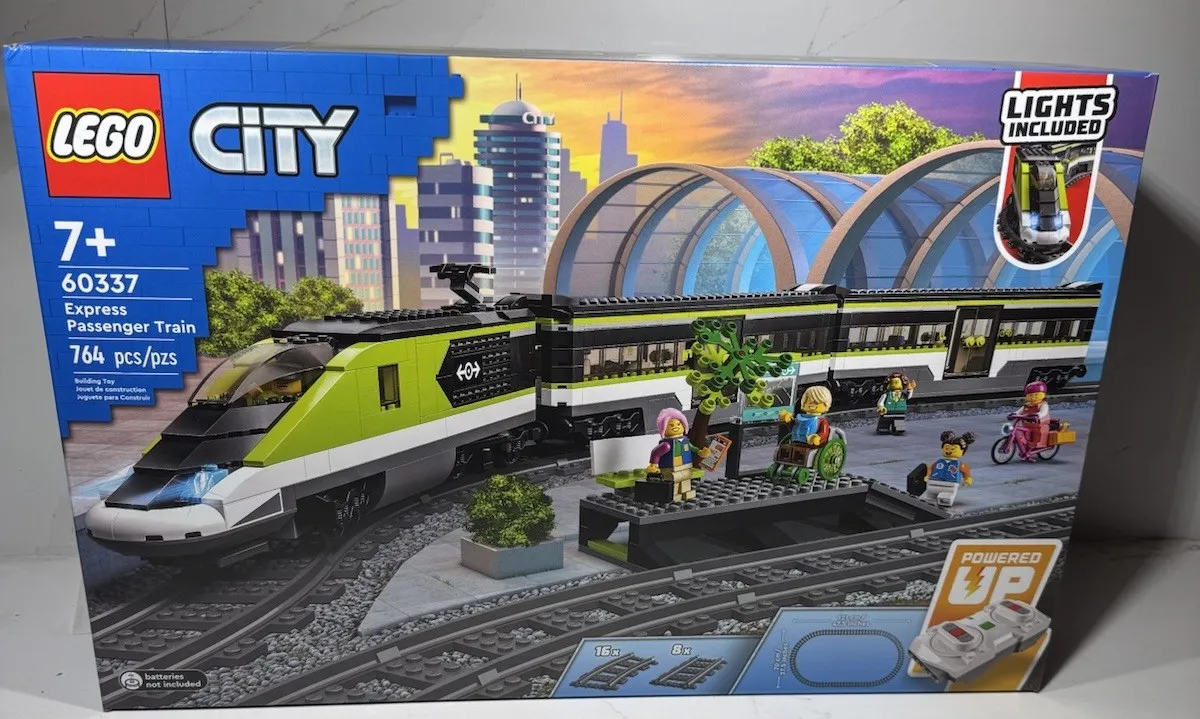 LEGO City Express Passenger Train 60337 Set 764 Pieces 7+ BRAND NEW & SEALED
