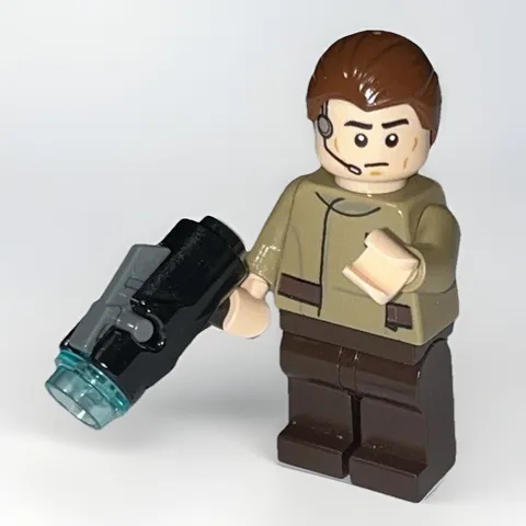 ✅ LEGO Star Wars Minifigure Resistance Officer Headset sw0699 Minifig (75131)
