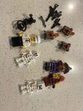 LEGO Minifigures Lot Witch & Skeleton figs & battle droid parts+accessories
