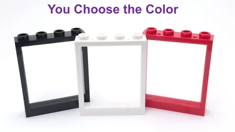 Lego 1x4x4 Lift Door Frame Only You Choose the Color