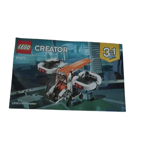 Lego Creator 31071 Drone Instruction MANUALS ONLY Build Play Create Design