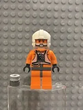 LEGO Star Wars Zev Senesca Minifigure Rebel Pilot SW0826 2011 NEW Plain Helmet