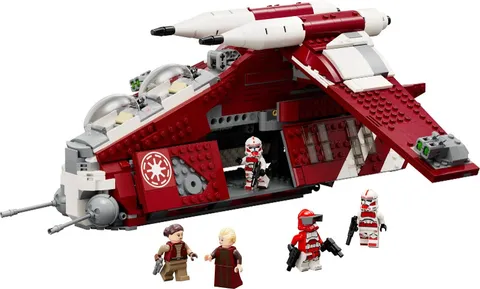 LEGO Star Wars Coruscant Guard Gunship 75354 Opened Resealed Bags No Minifigures