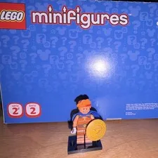 LEGO Minifigures Disney Series 2 Minifigure w/ Blue Cape Shield Stand 6+