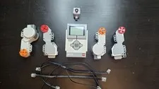 LEGO Mindstorms EV3 Electronics Lot - Intelligent Brick, 4 Motors, Color Sensor