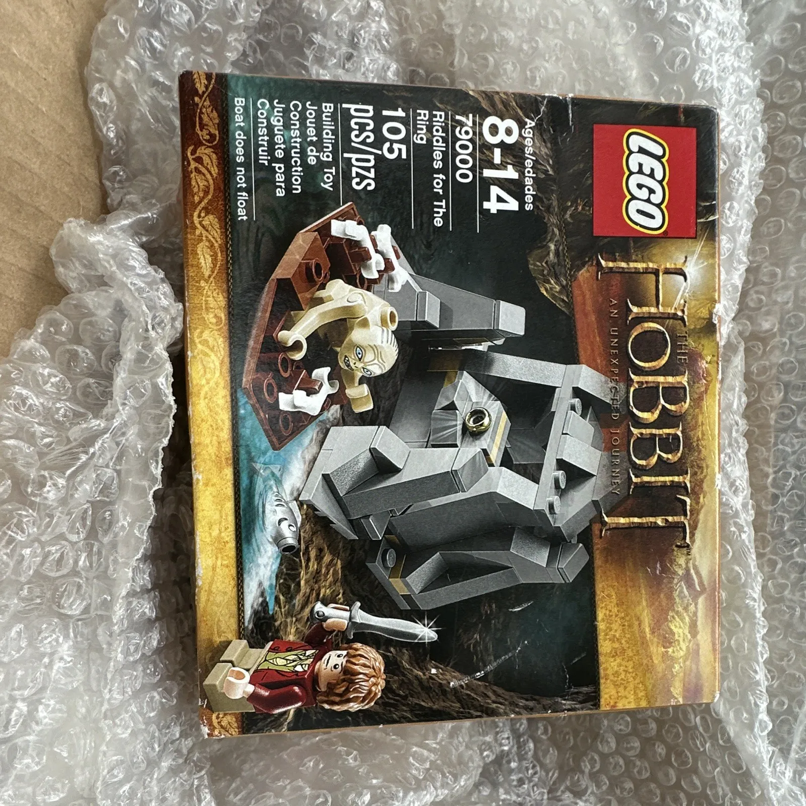 LEGO The Hobbit Riddles for The Ring 79000 Complete Set 105 pcs Bilbo Gollum