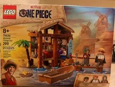 Lego Netflix One Piece: (2025) 299pc WINDMILL VILLAGE HUT Building Set #75636