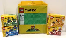 Lego Classic Lot 10706, 10707, 10708, 10709 & 10700 new/boxes have damage
