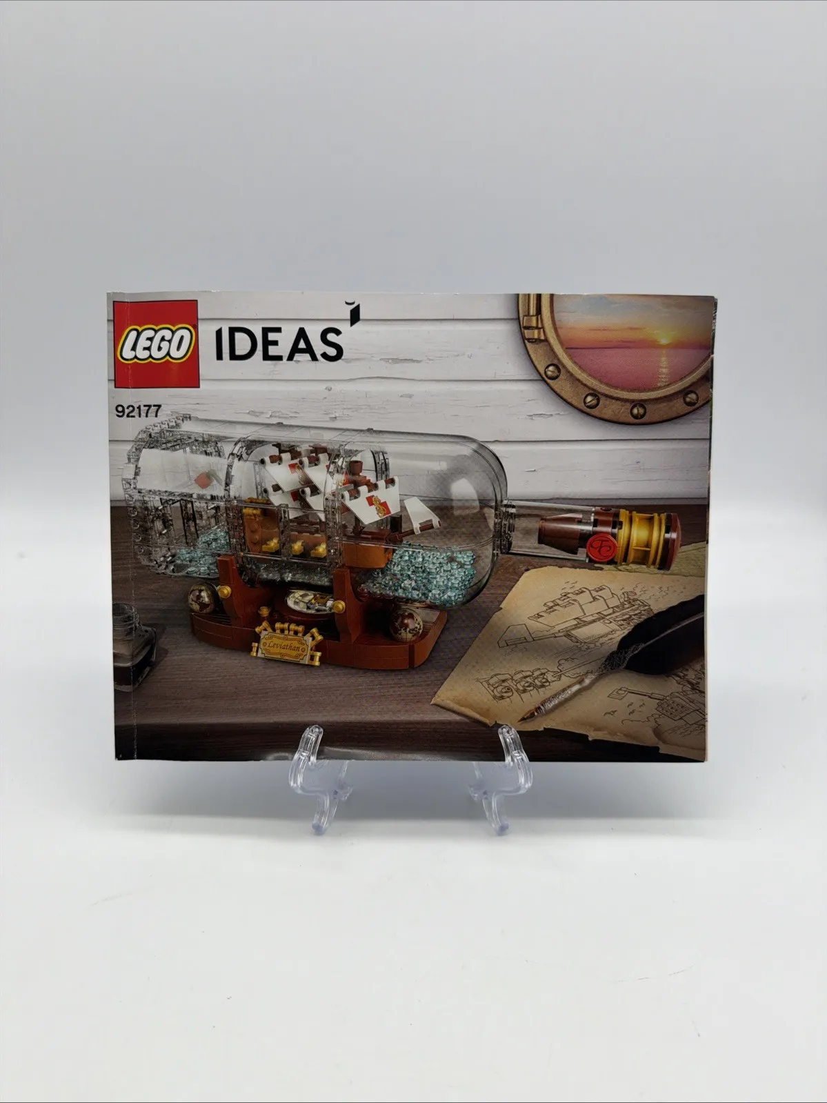 LEGO Ideas 21313 Ship in a Bottle Instruction Manual Only