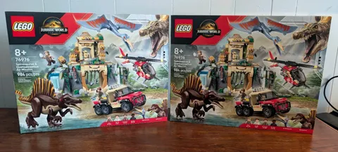 [2-Pack] LEGO 76976 Jurassic World Spinosaurus & Quetzalcoatlus Air Mission NEW