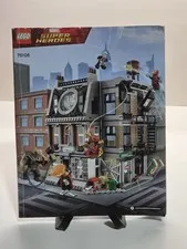 Lego Marvel Superheroes 76108 Instruction Manual Book Only