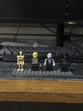 LEGO Star Wars Minifigure Lot  Darth Vader, Battle Droid, Luke Skywalker & assaj