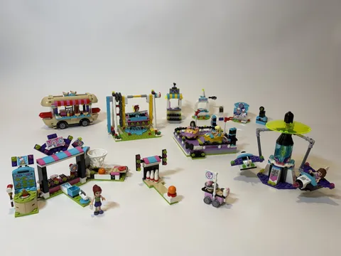 Lego Friends Amusement Park Lot 41129 41127 41128 41133 30399 Used See Details