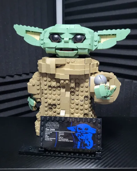 75318 - The Child - LEGO Star Wars - 100% Complete - No Minifigure - Cleaned!