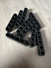 LEGO 32316 Black Technic, Liftarm Thick 1 x 5 - 9 Pieces