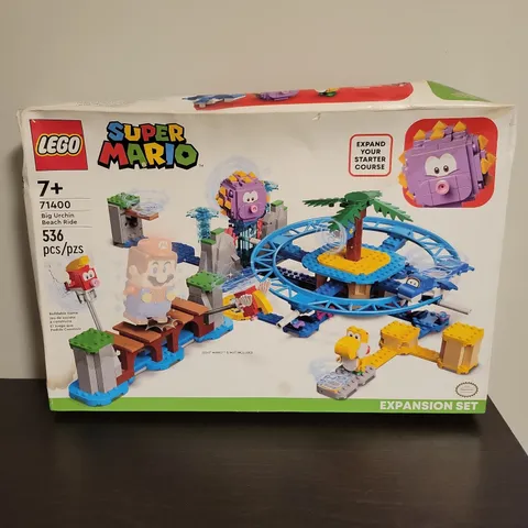 NEW LEGO Super Mario: Big Urchin Beach Ride Expansion Set 71400 SEE DESCRIPTION 
