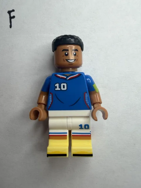 Lego Kylian Mbappe Minifigure 43013 Real Madrid France FIFA World Cup NEW
