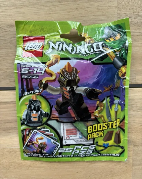 LEGO NINJAGO Bytar Booster Pack 9556 Foil Pack 25-Piece Complete Set