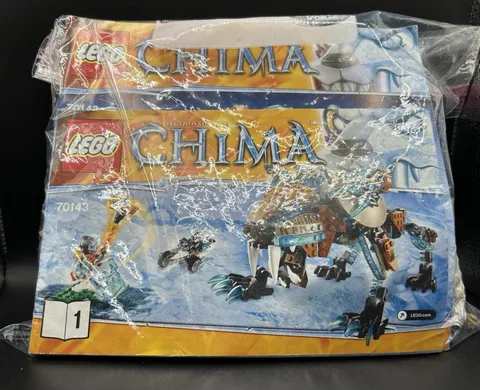 LEGO LEGENDS OF CHIMA: Sir Fangar's Sabre-Tooth Walker (70143) (Missing 1 Piece)