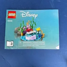 LEGO Disney 43191 Ariel's Celebration Boat Instruction Manual #3 Only