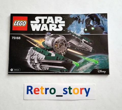 LEGO Star Wars (75168) Yoda's Jedi Starfighter - Manual / Instruction
