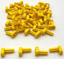 Lego 50 Used Yellow Technic Engines Crankshaft Parts